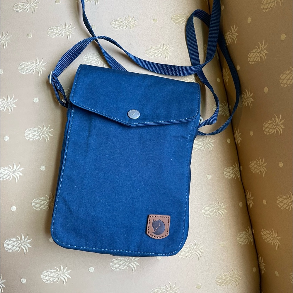 Fjallraven Blue Crossbody Bag Practical Everyday Essential